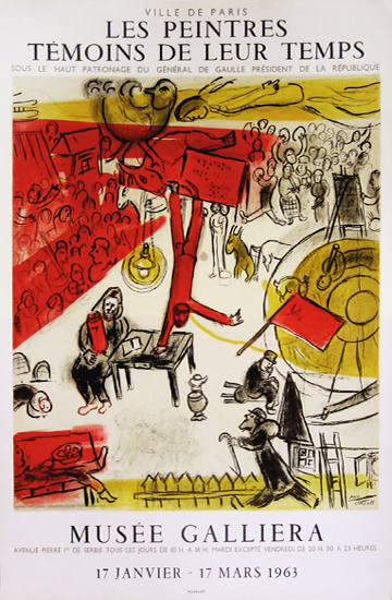 Les Peintres Temoins De Leur Temps <br>Marc Chagall<br>Musee Galliera