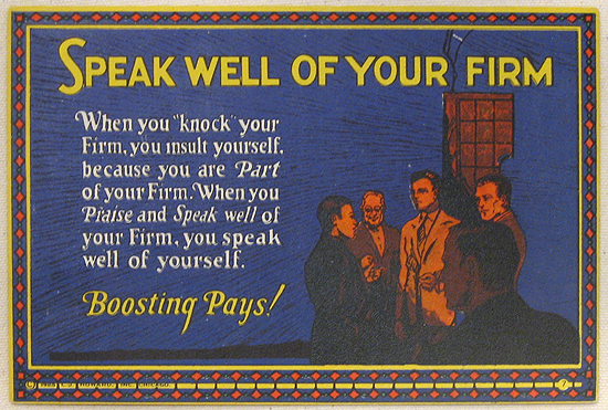 Mather Series: Speak Well of Your Firm