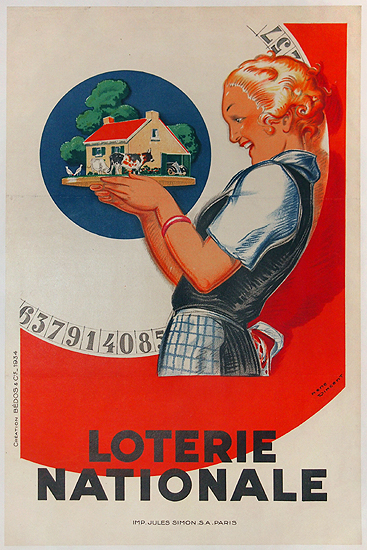 Loterie Nationale (Real Estate Girl - Small)