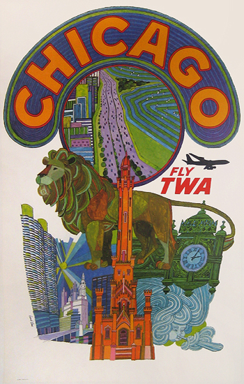 TWA Chicago (Psychedelic)