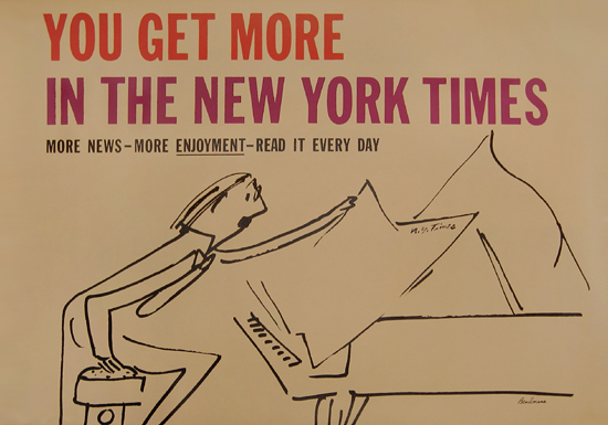   New York Times, You Get More (Pianist)