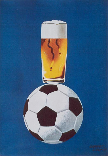 Beer on Football