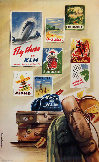 KLM Fly There (Posters on the Wall)