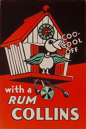 Rum Card - Coo-Cool Off with a Rum Collins