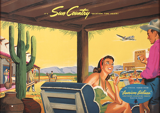 American Airlines Sun Country (Silkscreen)