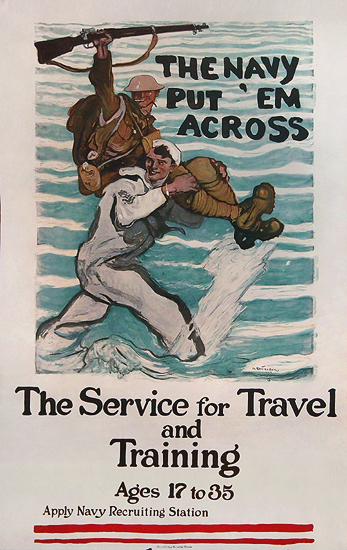 The Navy Put 'Em Across - The Service For Travel and Training