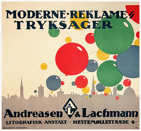 Moderne Reklame Tryksager Andreasen & Lachmann