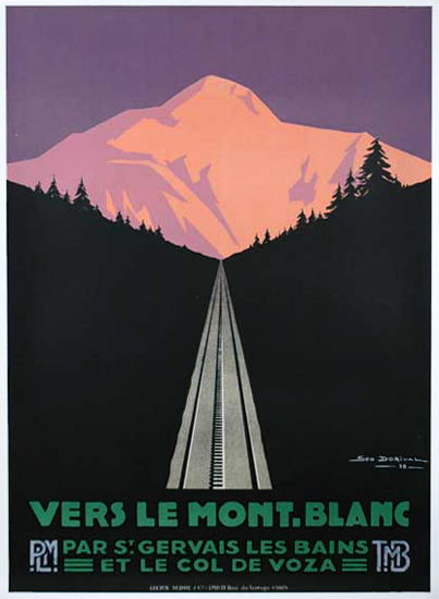 Vers Le Mont Blanc Dawn PLM