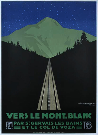 Vers Le Mont Blanc Night PLM