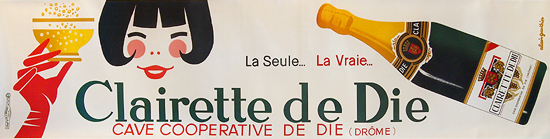 The Clairette de Die (Oversized Horizontal Panel)
