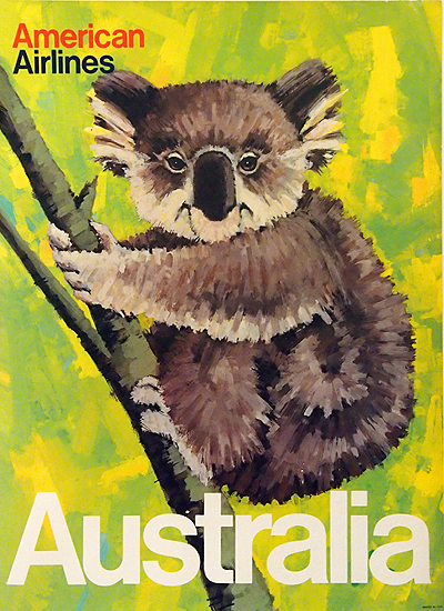 American Airlines Australia (Koala Bear)