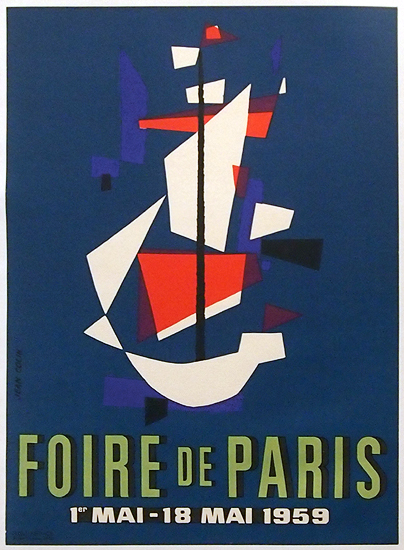 Foire de Paris 1959 (Abstract Ship)