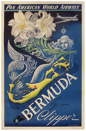 Pan Am Bermuda (Lily & Mermaid)