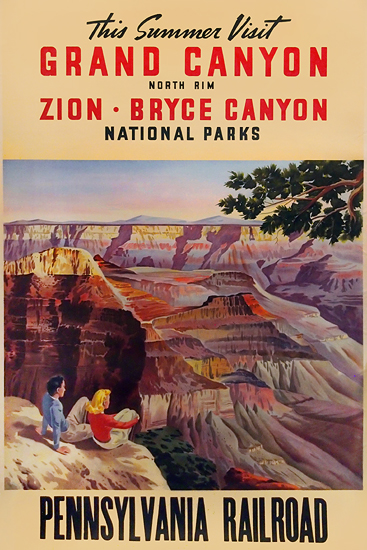 Pennsylvania Railroad Grand Canyon North Rim