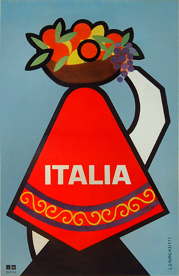 Italia (Woman & Fruit Bowl)