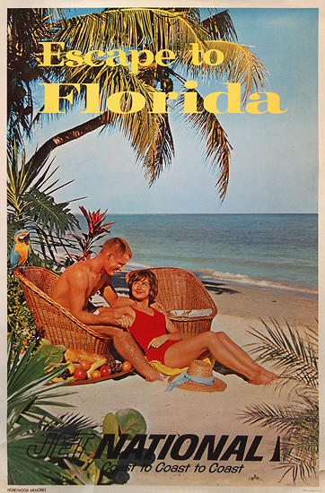 Jet National Escape to Florida (Couple on the Beach)