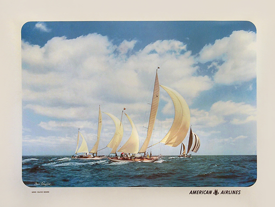 American Airlines Long Island Sound (Sail Boats)