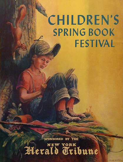                                Children's Book Festival (Boy Under Tree)