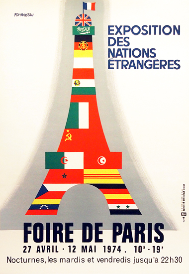 Foire de Paris Exposition Des Nations Etrangeres
