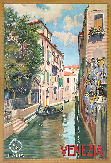                                                           Venezia (Gondola in Canal)
