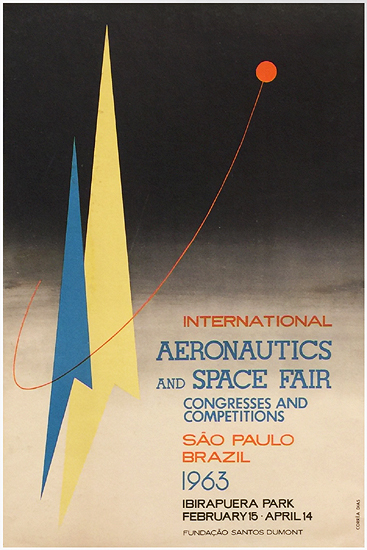 Aeronautics and Space Fair Sao Paulo Brazil 1963