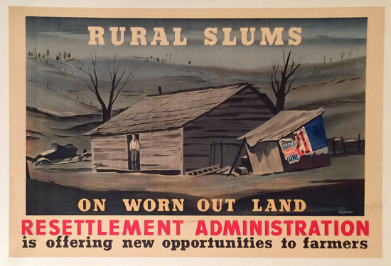 Rural Slums On Worn Out Land  (Resettlement)