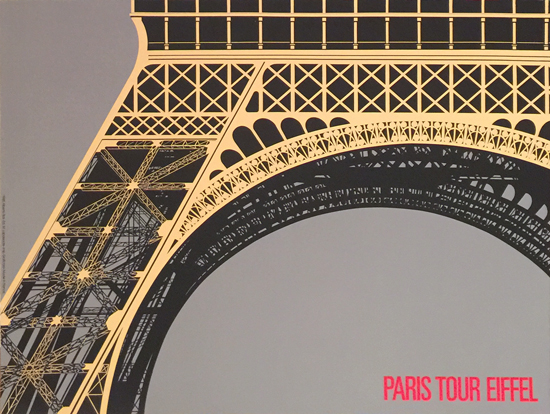 Paris Tour Eiffel (Grey)