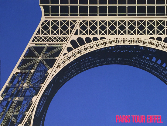 Paris Tour Eiffel (Blue)