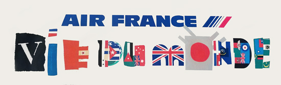 Air France Vie Du Monde (Life and the World)