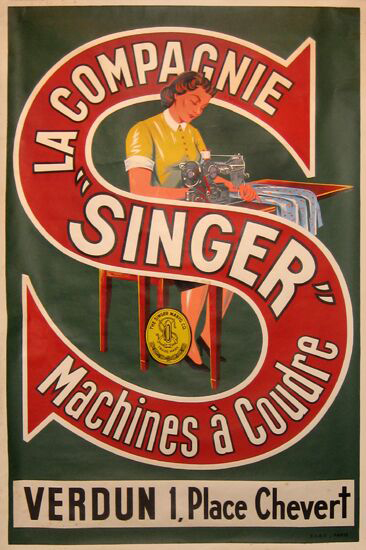 Singer Sewing Machine (Silkscreen)