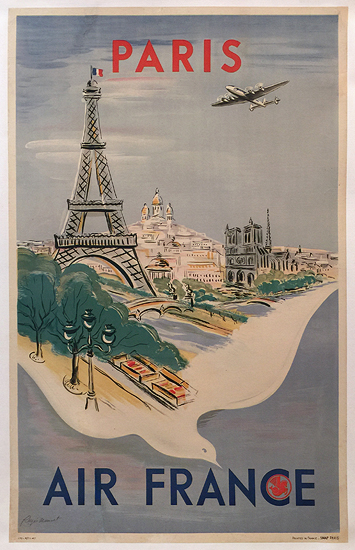                               Air France Paris (Dove/ Restored)