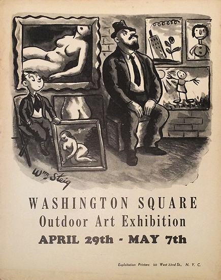 Washington Square Outdoor Art Exhibition (Steig)