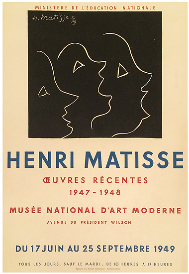 Henri Matisse Oevres Recentes Musee National D'Art Moderne