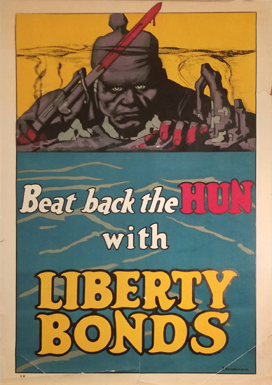 Beat Back the Hun with Liberty Bonds