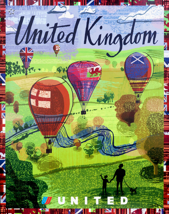 United Illustrators Series- United Kingdom