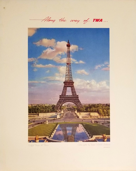 TWA - Paris Eiffel Tower