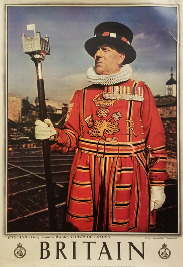 Britain, Tower of London,  The Chief yeoman warder