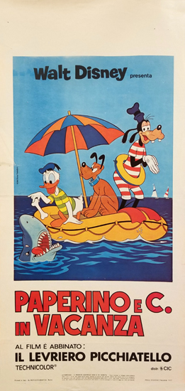Walt Disney Presents Paperino E C. In Vacanza
