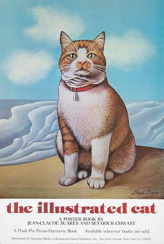 The Illustrated Cat (A Poster Book By Jean-Claude Suares and Seymour Chwast)