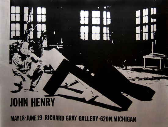 John Henry Exhibition at Richard Gray Gallery