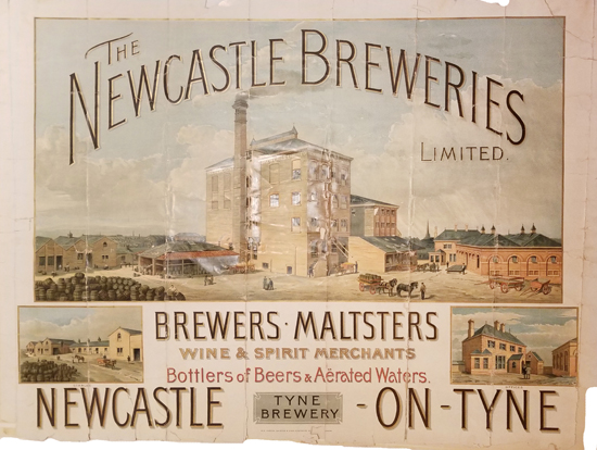 The Newcastle Breweries, Newcastle on Tyne