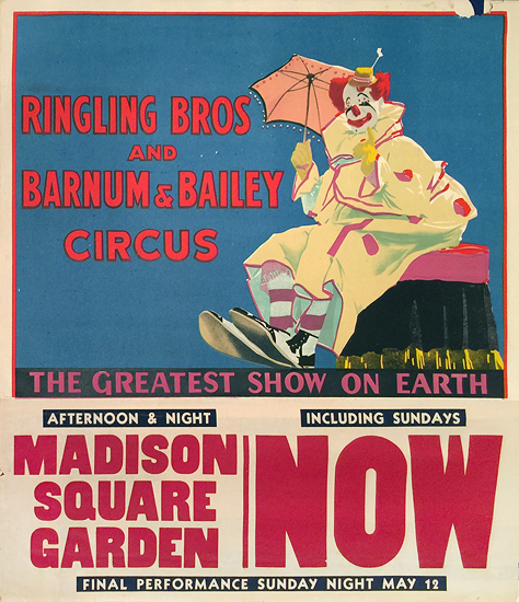 Ringling Bros and Barnum and Bailey Circus Madison Square Garden