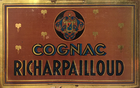 Cognac Richarpailloud (Tin Sign)