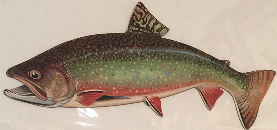 American Die Cut- Small Fish Cut Out  (1)