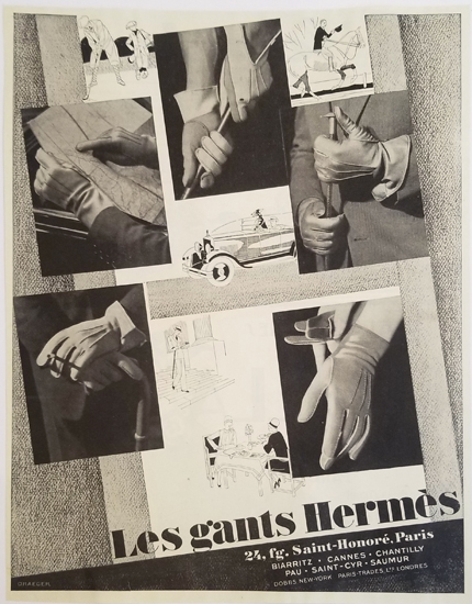 Magazine Ad- Hermes Gloves