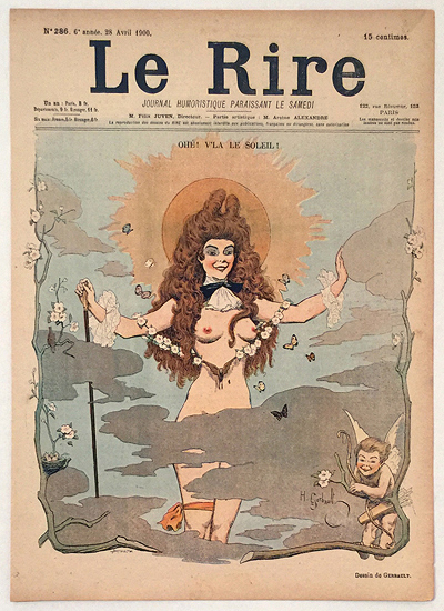 Le Rire (Ohe! V'la Le Soleil, Avril 1900)