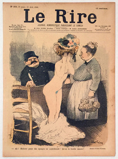 Le Rire (Madame passe des eponges en contrebande/ Avril 1900)