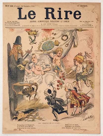 Le Rire (Air: Josephine elle est malade/ Novembre 1901)