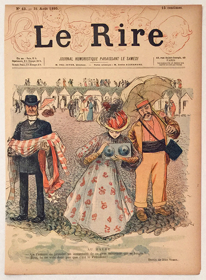 Le Rire (Au Havre, Aout 1895)